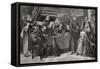 A German Council of Troubles During the 16th Century, 1920-null-Framed Stretched Canvas