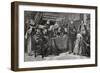 A German Council of Troubles During the 16th Century, 1920-null-Framed Giclee Print