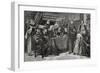 A German Council of Troubles During the 16th Century, 1920-null-Framed Giclee Print