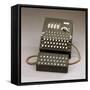 A German Enigma Machine-null-Framed Stretched Canvas