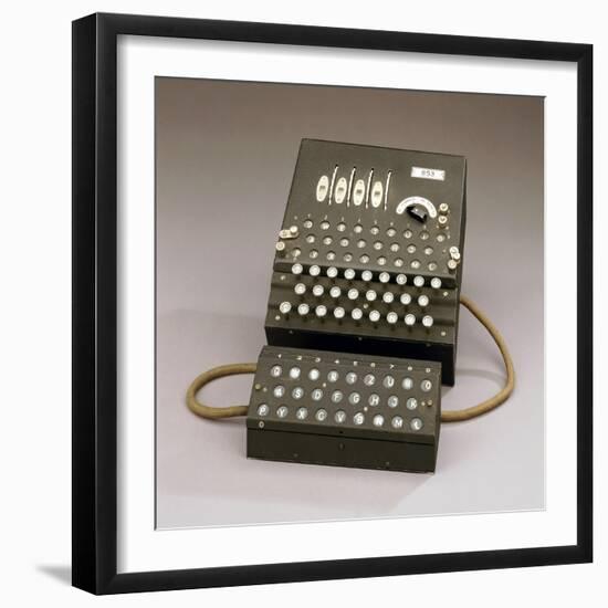 A German Enigma Machine-null-Framed Giclee Print