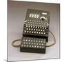 A German Enigma Machine-null-Mounted Giclee Print