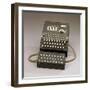 A German Enigma Machine-null-Framed Premium Giclee Print