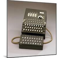 A German Enigma Machine-null-Mounted Premium Giclee Print