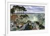 A German Landscape, 1900-01-Albert Welti-Framed Giclee Print