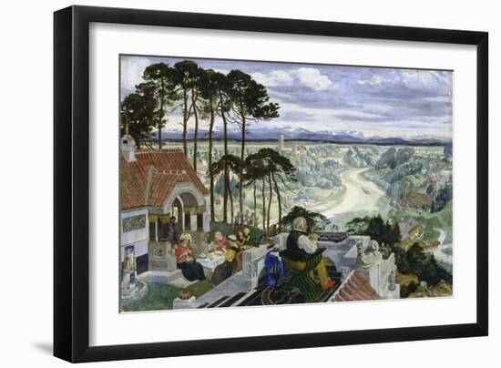 A German Landscape, 1900-01-Albert Welti-Framed Giclee Print