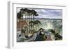 A German Landscape, 1900-01-Albert Welti-Framed Giclee Print