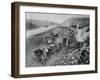 A German Machine-Gun Unit, World War I, 1915-null-Framed Giclee Print