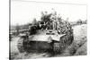 A German Panzer Pz Kpwiii Ausfe Tank-null-Stretched Canvas