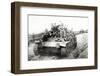 A German Panzer Pz Kpwiii Ausfe Tank-null-Framed Photographic Print