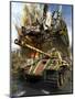 A German Panzer V Medium Tank with a Spirtual Force of the Teutonic Knight-Stocktrek Images-Mounted Art Print