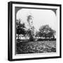 A German Shell Exploding, World War I, 1914-1918-null-Framed Photographic Print