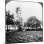 A German Shell Exploding, World War I, 1914-1918-null-Mounted Photographic Print