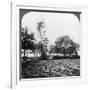 A German Shell Exploding, World War I, 1914-1918-null-Framed Photographic Print