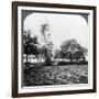 A German Shell Exploding, World War I, 1914-1918-null-Framed Photographic Print