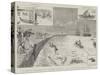 A German Squadron in Colombo Harbour, Ceylon, Cingalese Diving-Boys-null-Stretched Canvas