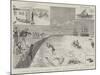 A German Squadron in Colombo Harbour, Ceylon, Cingalese Diving-Boys-null-Mounted Giclee Print