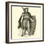 A German-Willem II Steelink-Framed Giclee Print