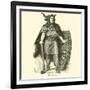 A German-Willem II Steelink-Framed Giclee Print