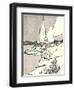 'A Geyser', 1912-Charles Robinson-Framed Giclee Print