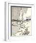 'A Geyser', 1912-Charles Robinson-Framed Giclee Print