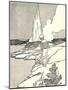 'A Geyser', 1912-Charles Robinson-Mounted Giclee Print