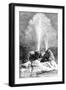 A Geyser, USA, 19th Century-Edouard Riou-Framed Giclee Print