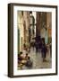 A Ghetto of Florence-Telemaco Signorini-Framed Giclee Print