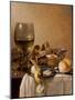 A Giant Roemer, A Silver Tazza, A Pie, 1647 (Panel)-Pieter Claesz-Mounted Giclee Print