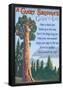 A Giant Sequoia's Guide To Life-null-Framed Poster