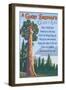 A Giant Sequoia's Guide to Life-Lantern Press-Framed Premium Giclee Print