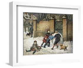 A Giant Snowball-William Weekes-Framed Giclee Print