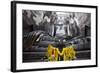 A Giant Sukhothai Era Sitting Buddha, Wat Si Chum, Sukhothai Historical Park, Thailand-Alex Robinson-Framed Photographic Print