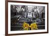 A Giant Sukhothai Era Sitting Buddha, Wat Si Chum, Sukhothai Historical Park, Thailand-Alex Robinson-Framed Photographic Print