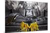 A Giant Sukhothai Era Sitting Buddha, Wat Si Chum, Sukhothai Historical Park, Thailand-Alex Robinson-Mounted Photographic Print