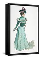 A Gibson Girl, 1899-Charles Dana Gibson-Framed Stretched Canvas