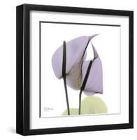 A Gift of Flowers in Lavender-Albert Koetsier-Framed Art Print