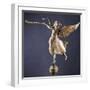 A Gilded and Molded Copper Weathervane of the Angel Gabriel, American, Late 19th Century-null-Framed Giclee Print