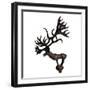 A Gilded Wooden Figurine of a Deer' (Termina), 5th Century BC-null-Framed Photographic Print