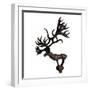 A Gilded Wooden Figurine of a Deer' (Termina), 5th Century BC-null-Framed Photographic Print