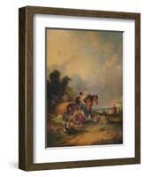 A Gipsy Encampment, c1788-William Shayer-Framed Giclee Print