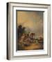 A Gipsy Encampment, c1788-William Shayer-Framed Giclee Print