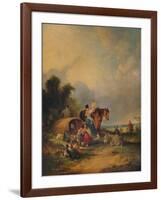 A Gipsy Encampment, c1788-William Shayer-Framed Giclee Print