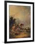 A Gipsy Encampment, c1788-William Shayer-Framed Giclee Print