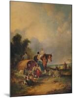 A Gipsy Encampment, c1788-William Shayer-Mounted Giclee Print