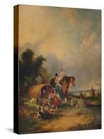 A Gipsy Encampment, c1788-William Shayer-Stretched Canvas