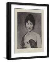 A Gipsy Girl-Ludwig Knaus-Framed Giclee Print