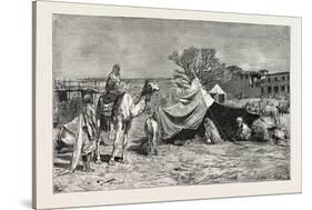 A Gipsy Tent, Egypt, 1879-null-Stretched Canvas
