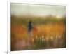 A Girl and Bear Grass-Shenshen Dou-Framed Photographic Print