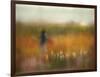 A Girl and Bear Grass-Shenshen Dou-Framed Photographic Print